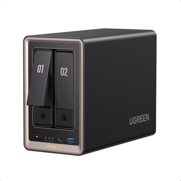 2800GT UGREEN DXP2800 GT NAS for Smart Home Enthusiasts, Creators & Freelancers