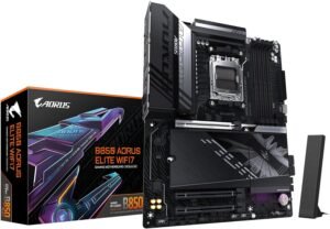 GIGABYTE B850 AORUS Elite WIFI7 AMD AM5 ATX Motherboard, Support AMD Ryzen 9000/8000/7000 Series, DDR5