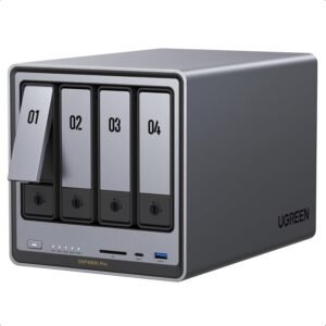 UGREEN NAS DXP4800 Pro 4-Bay for IT Professionals, Developers & Power Users Small-Team File Server