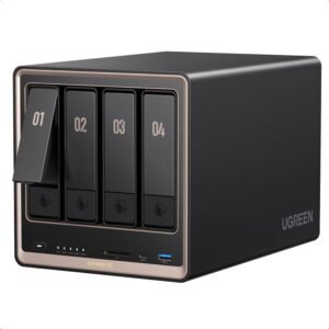UGREEN NAS DXP4800 GT 4-Bay for Creators, Tech Enthusiasts and Office Teams