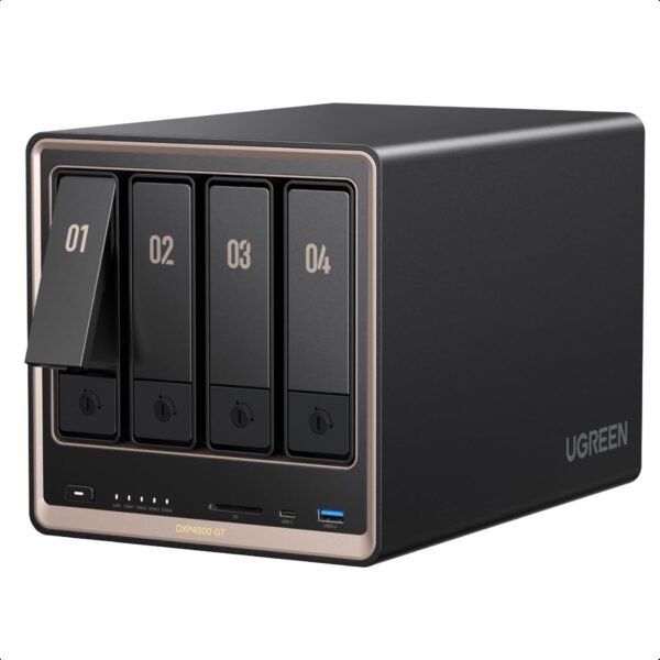 UGREEN NAS DXP4800 GT 4-Bay for Creators, Tech Enthusiasts and Office Teams